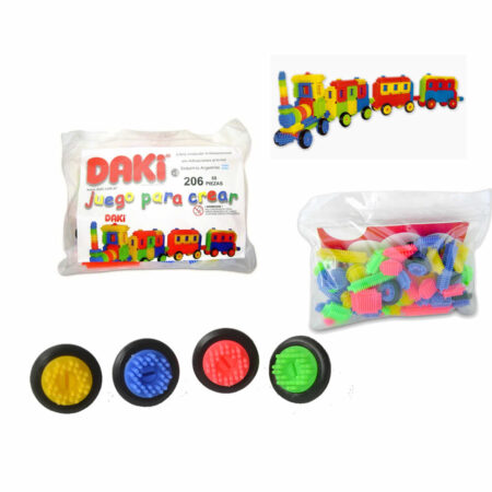 Bolsa DAKI 206 - Locomotora DAKI (58 Piezas)
