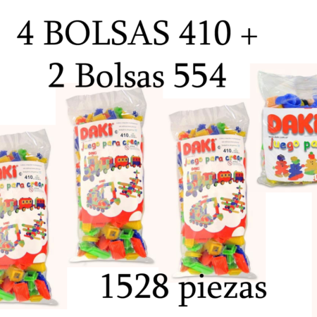SUPER Combo Daki -  1528 piezas