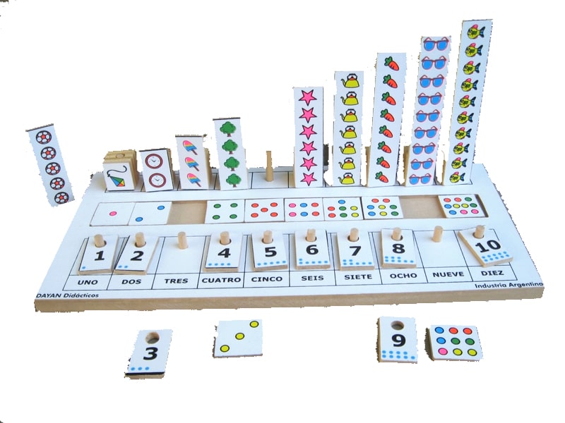 Plantado Numerico 31 piezas