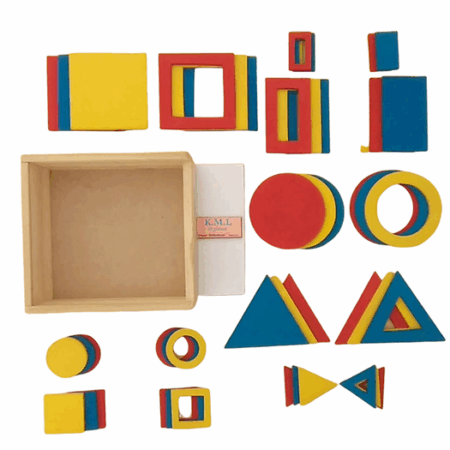 K.M.L. en CAJA 48 piezas Set Geometrico KML