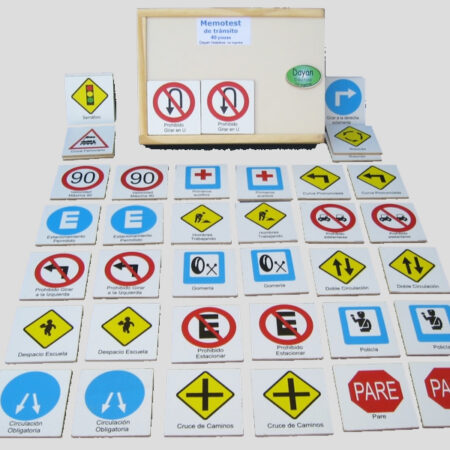 Juego de Memoria de Seniales viales