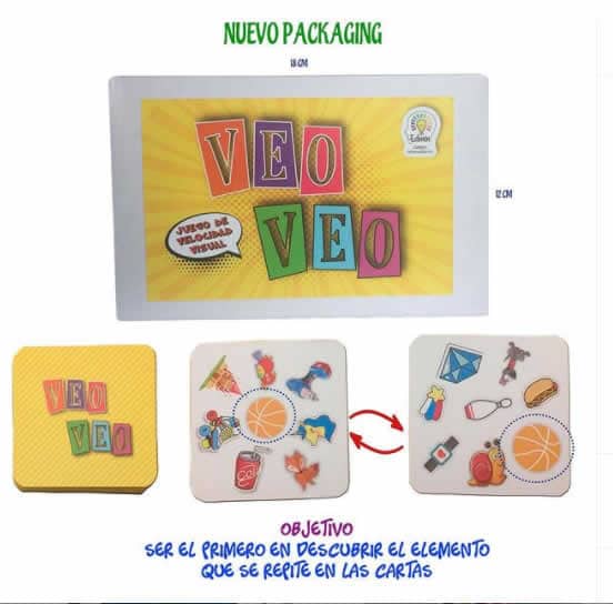 Naipes Veo Veo Juego de cartas