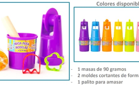 Jueguito de Masa con cortante Surtidos!