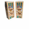 Jenga con caja de Madera Torre didactica 54 piezas