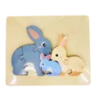 Rompecabezas de maderas Animales y Familia