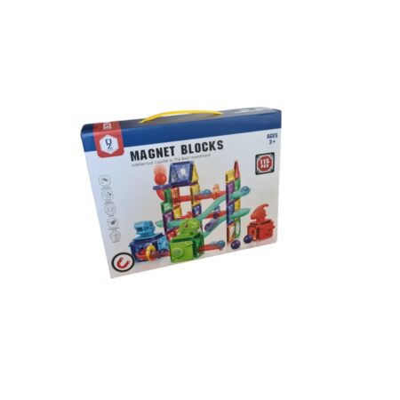 Bloques Magneticos con accesorios bolitas 115 piezas