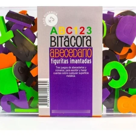 Letras y numeros de Goma Eva Imantados